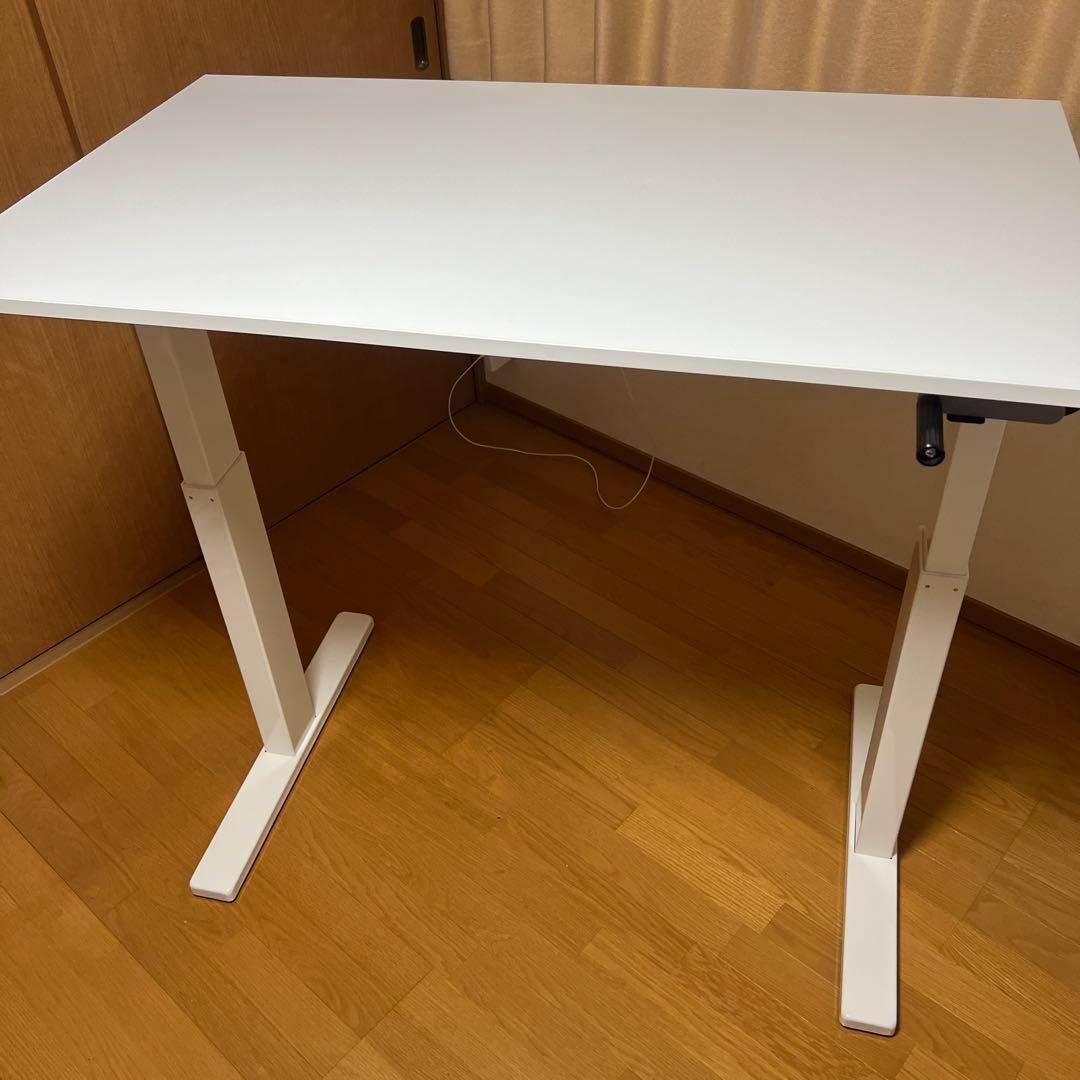サンワサプライ 昇降デスク 手動 スタンディングデスク PC サンワダイレクト