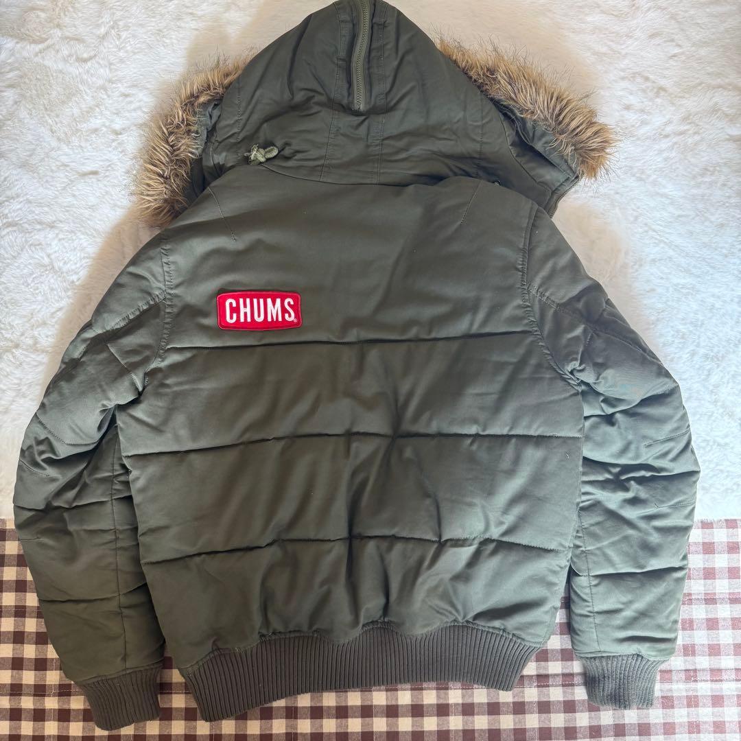【値下げ中】CHUMS QUALITY DOWN JACKET XL オリーブ