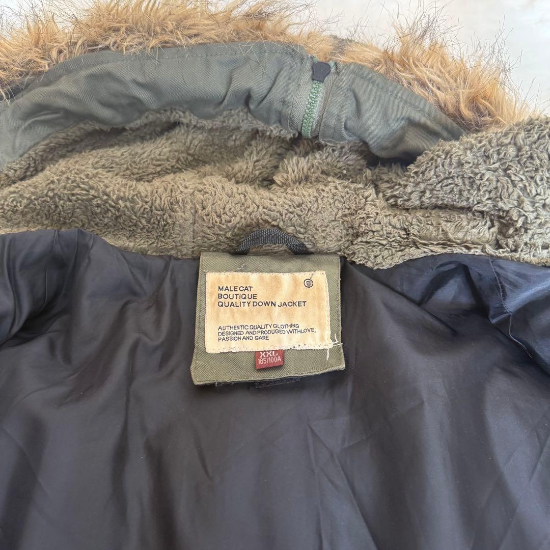 【値下げ中】CHUMS QUALITY DOWN JACKET XL オリーブ