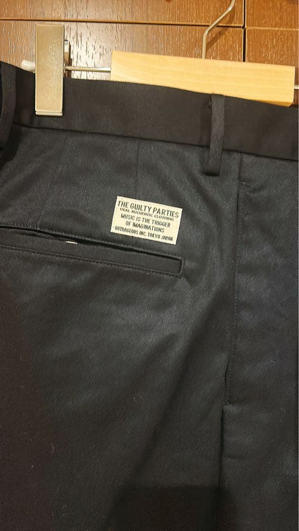 まささん【WACKO MARIA】ウールチノトラウザーズ美品セット