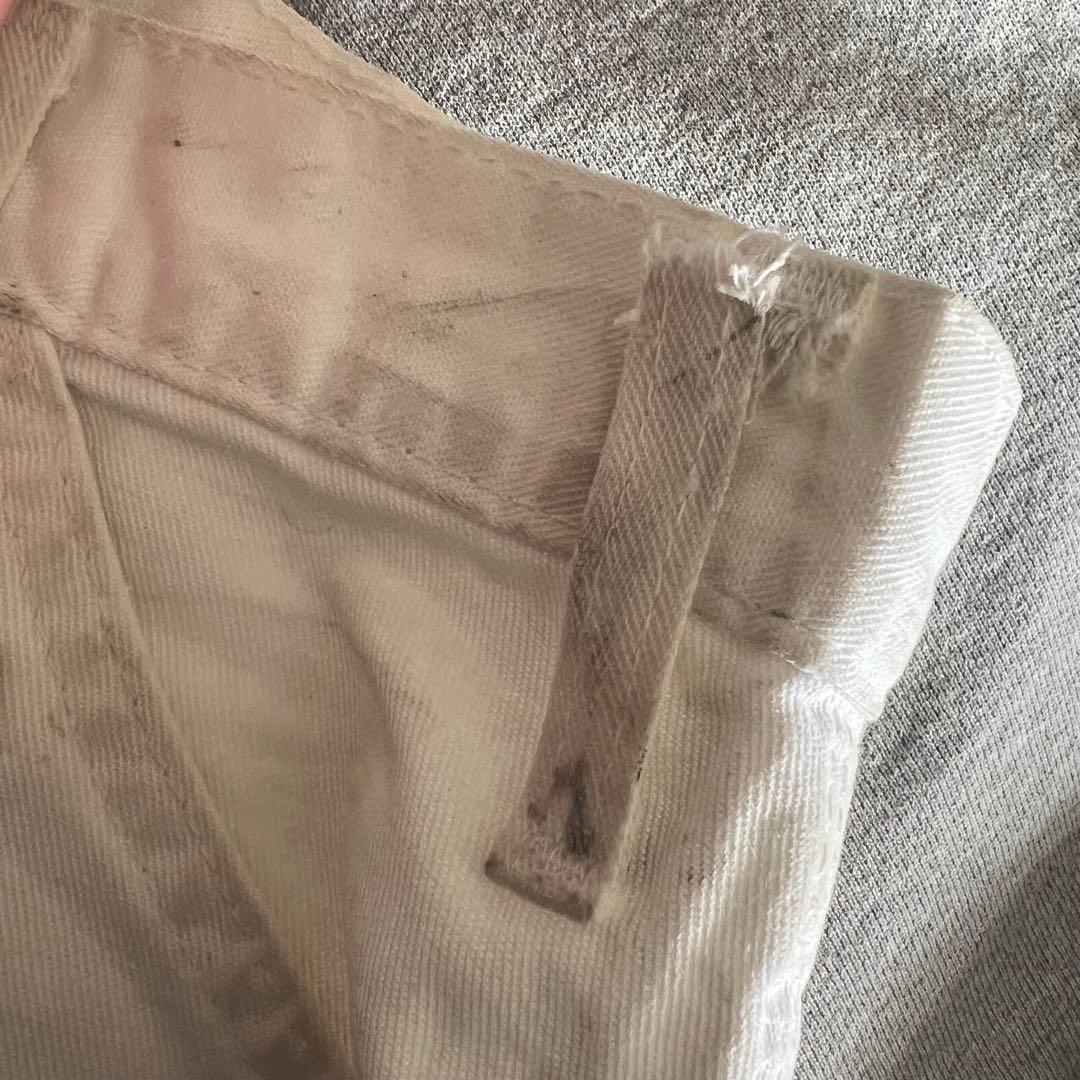 DICKIES ペンキ グランジ ホワイト ペインターパンツ W36