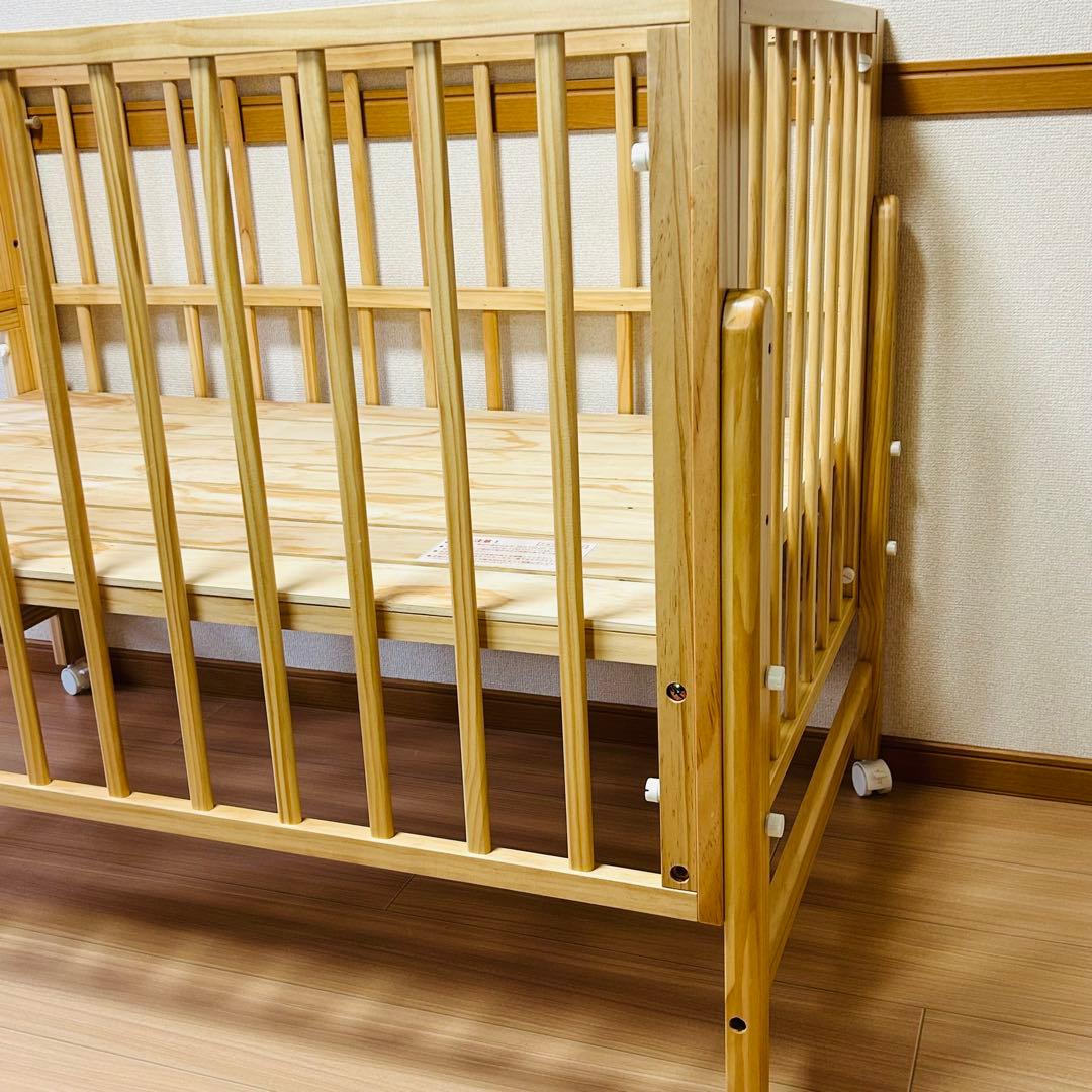 【アカチャンホンポ限定】大和屋　トール　Wオープン　ベビーベッドNA