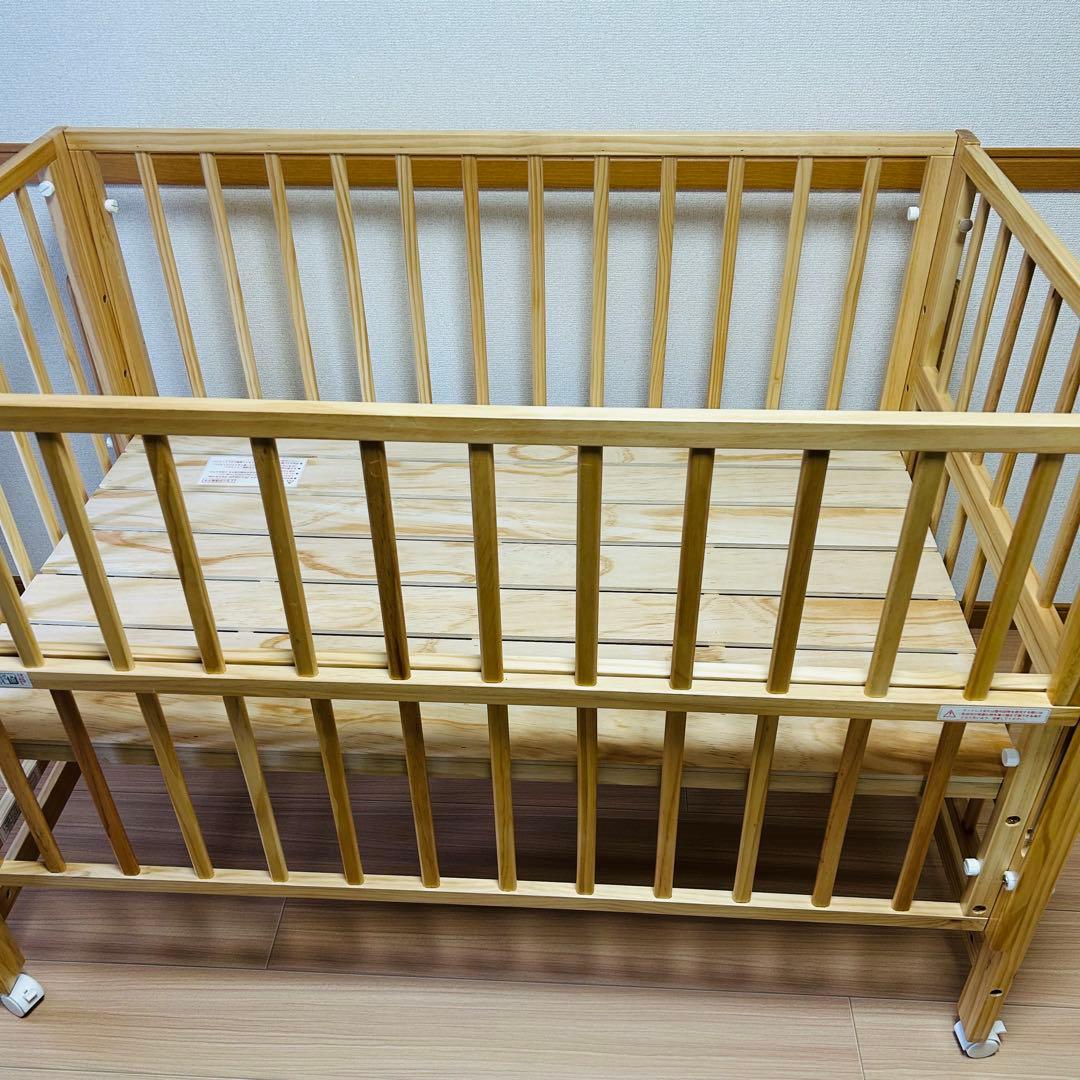 【アカチャンホンポ限定】大和屋　トール　Wオープン　ベビーベッドNA