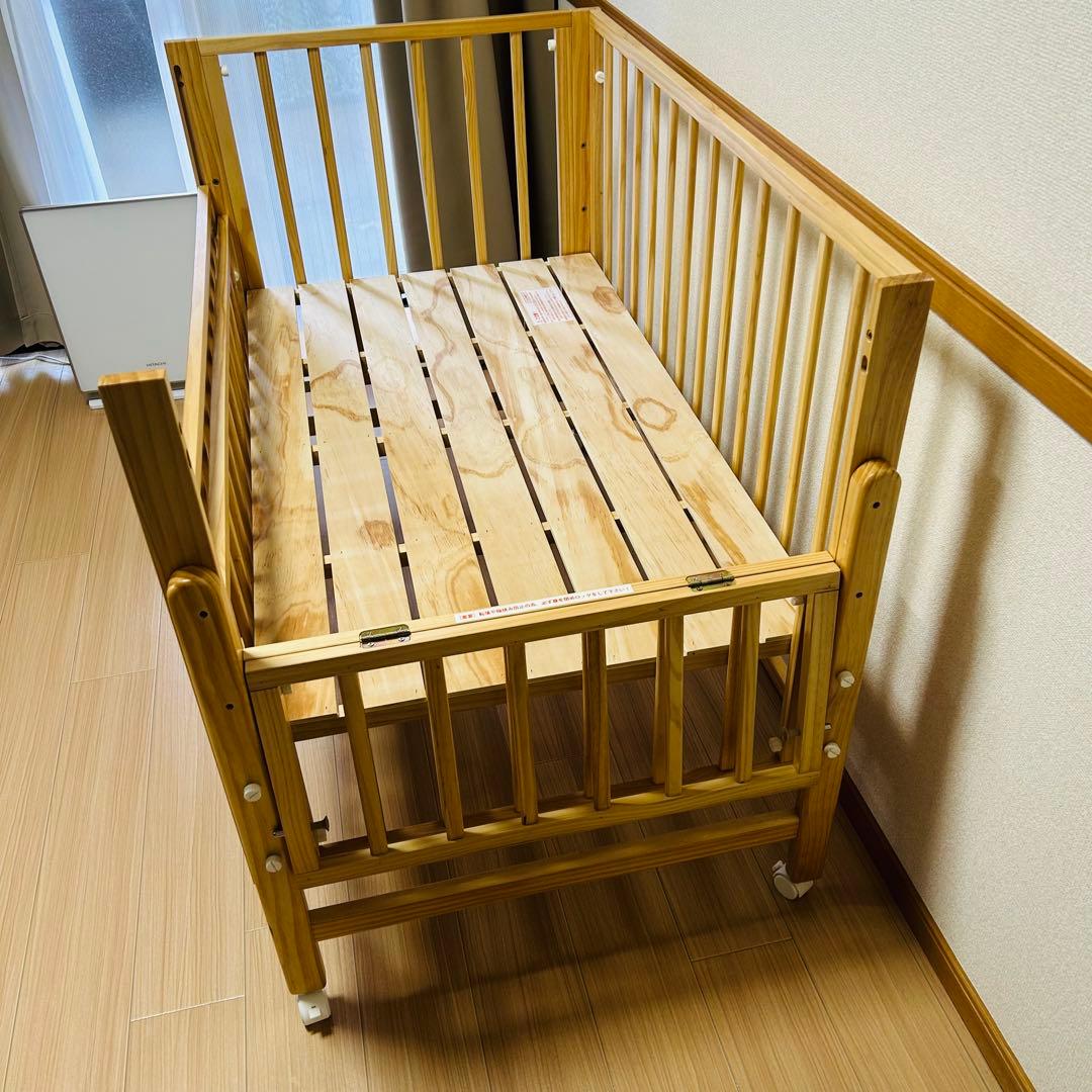 【アカチャンホンポ限定】大和屋　トール　Wオープン　ベビーベッドNA