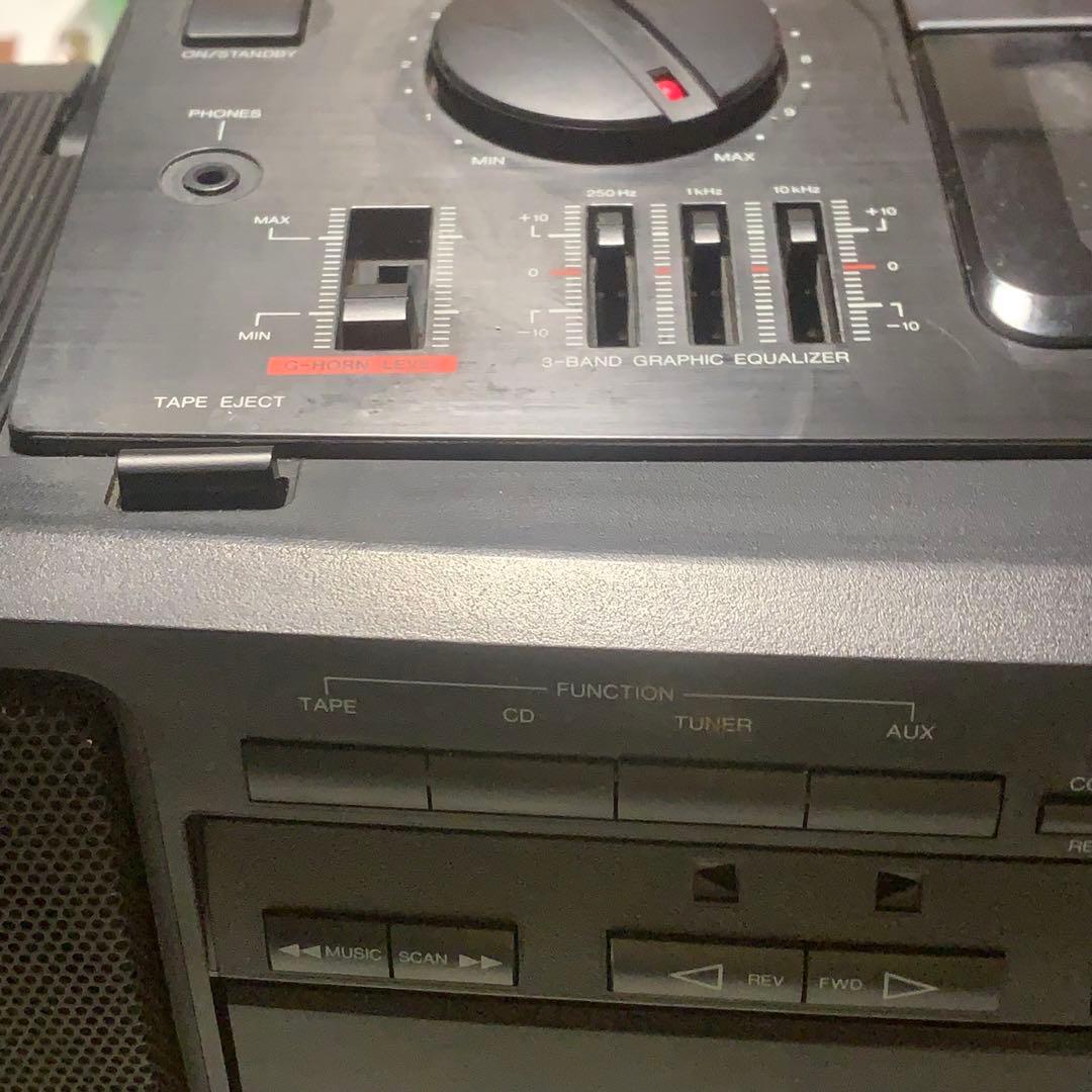 忠*助様 バブルラジカセ■Victor【G-HORN EX　RC-X90】 通電