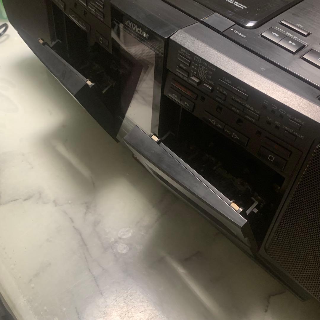 忠*助様 バブルラジカセ■Victor【G-HORN EX　RC-X90】 通電