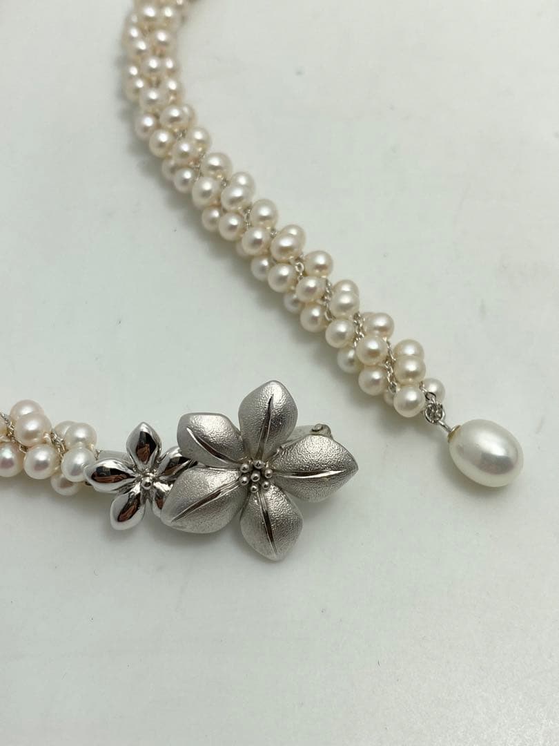 ミキモト真珠島パールネックレス ／ケース付き