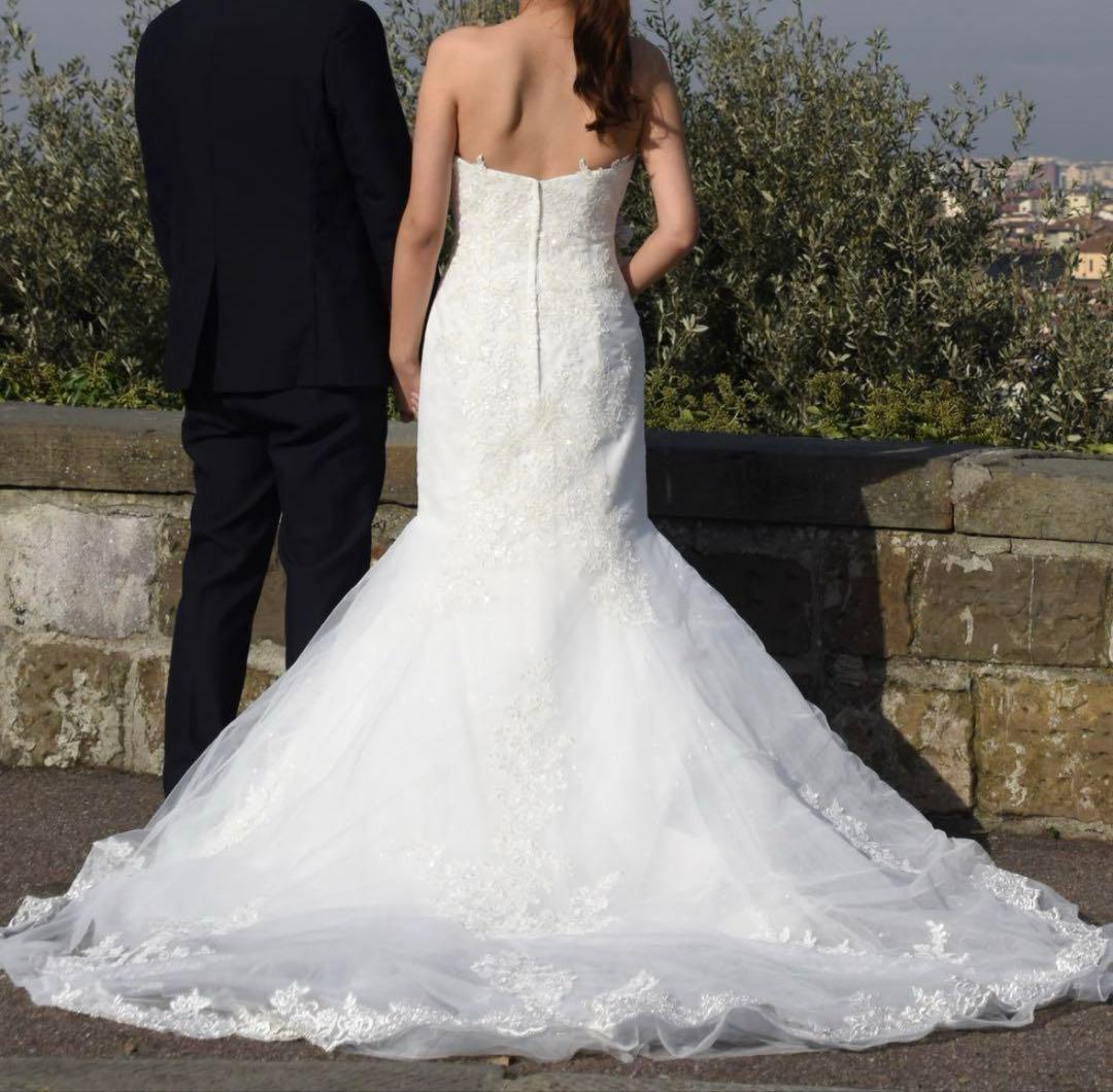 【大特価】YNS マーメイドドレス　ウェディングドレス　マーメイドライン