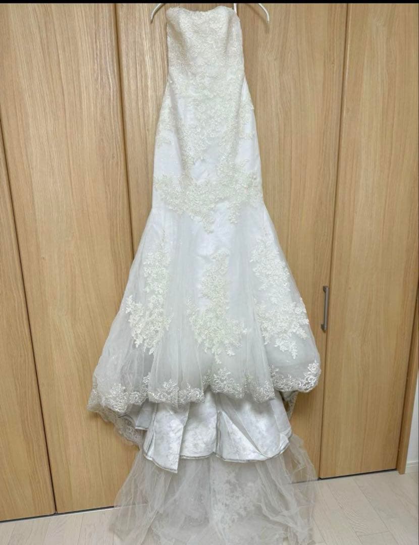 【大特価】YNS マーメイドドレス　ウェディングドレス　マーメイドライン