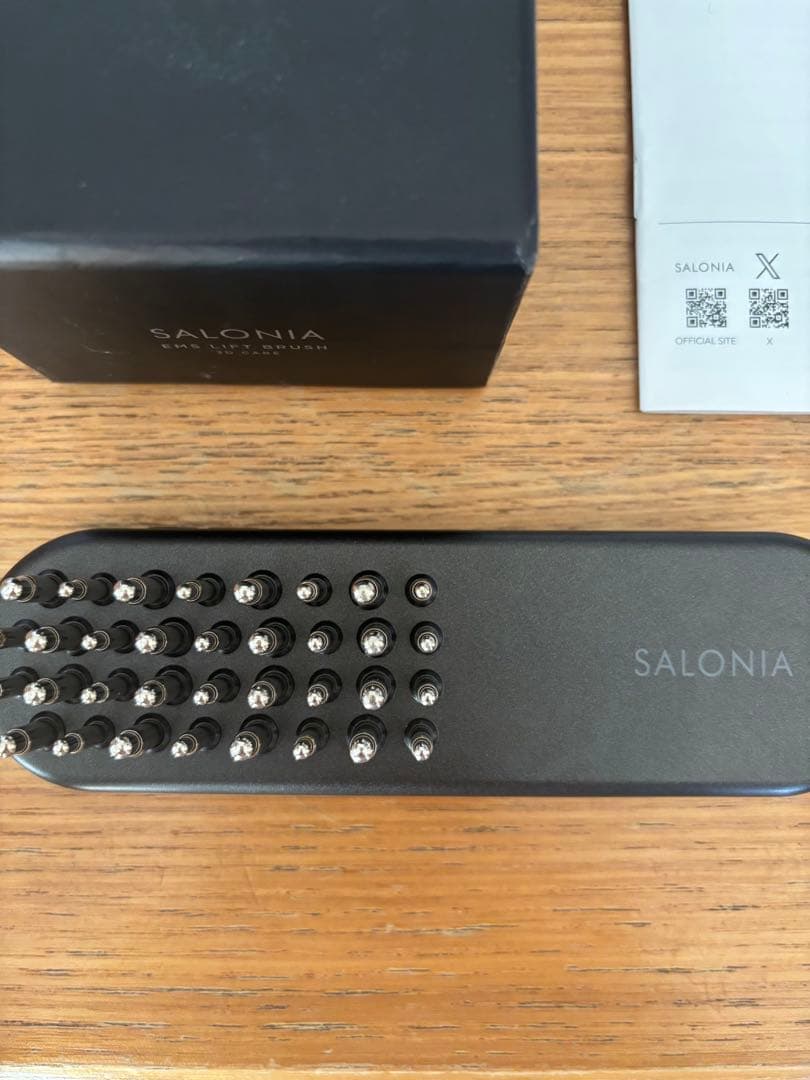 SALONIA リフトアップ美顔器 SAL24305BK ブラック