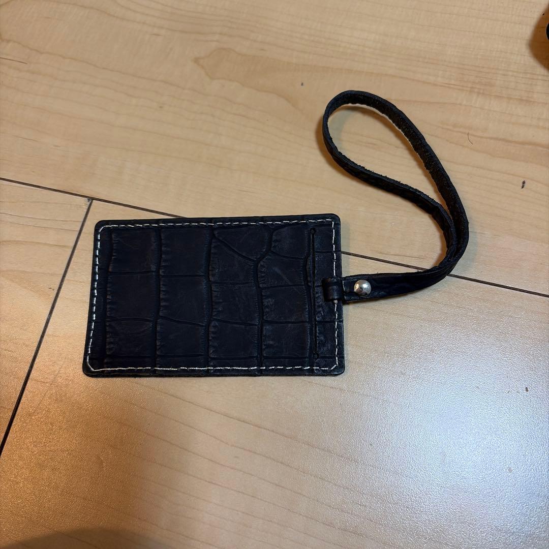 bajolugo黒 レザー ハンドバッグ！カード入れ、キーケース付き値下げ！