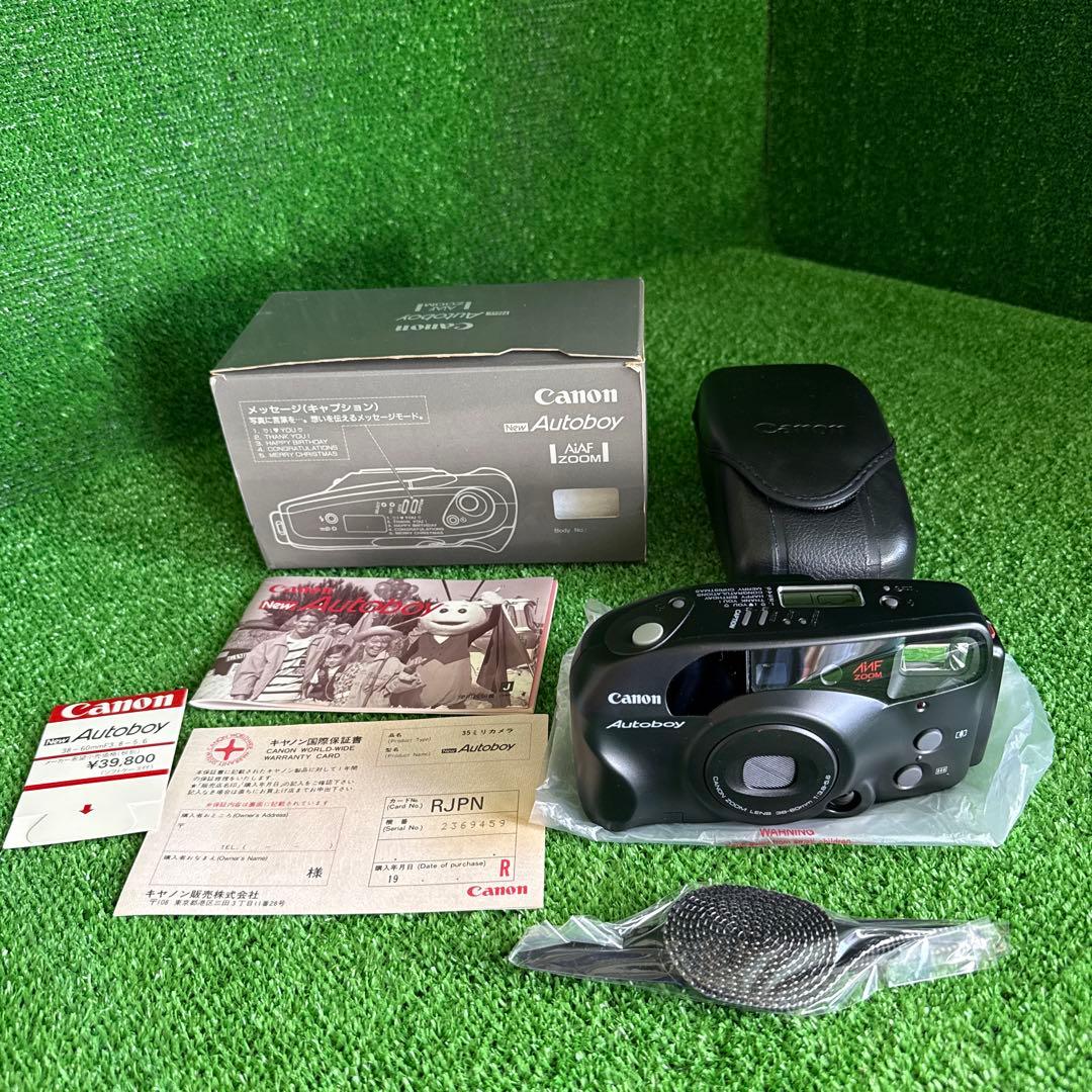 ＆【A0239】未使用保管品 キャノン オートボーイ フィルムカメラ