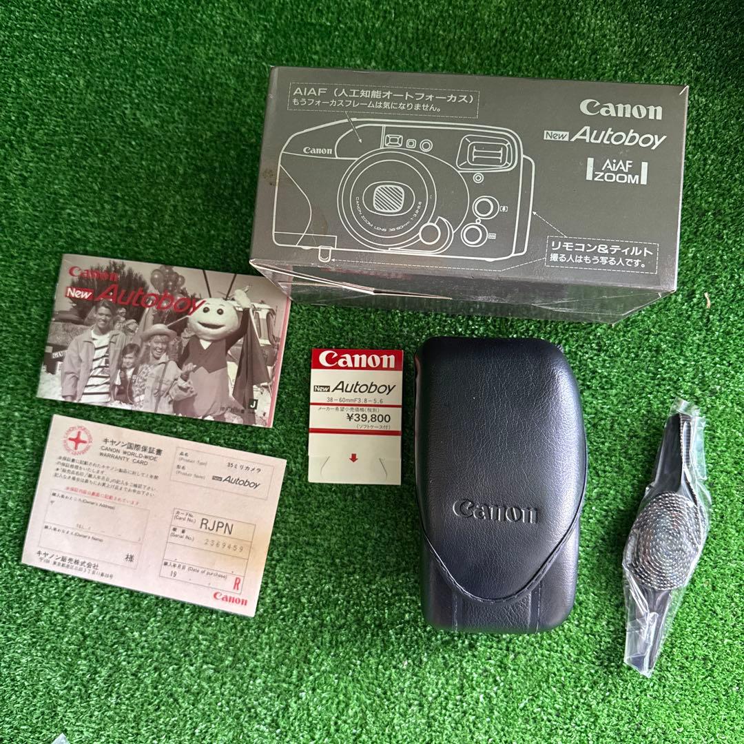 ＆【A0239】未使用保管品 キャノン オートボーイ フィルムカメラ