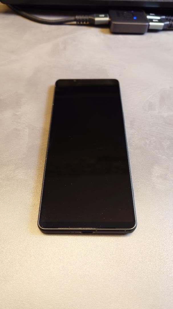 ＜中古＞SONY Xperia 1V SIMフリー512MB カーキグリーン