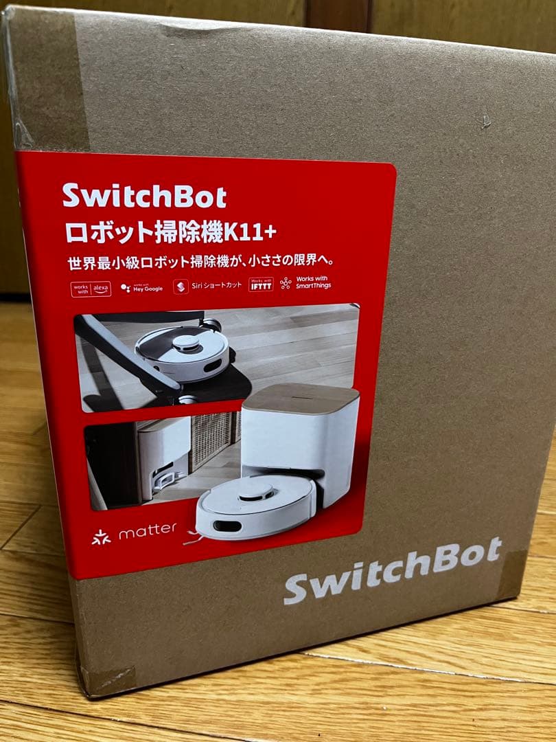 SwitchBot ロボット掃除機 K11+ 新品・未使用