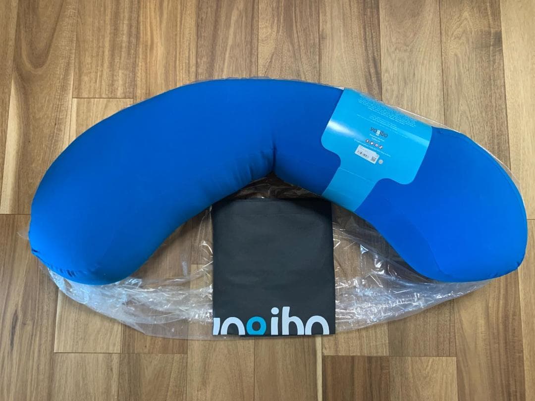 Yogibo roll smile RSM-TQ クッション ロール型 青