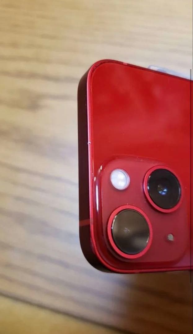 iPhone 13 PRODUCT(RED) バッテリー100%