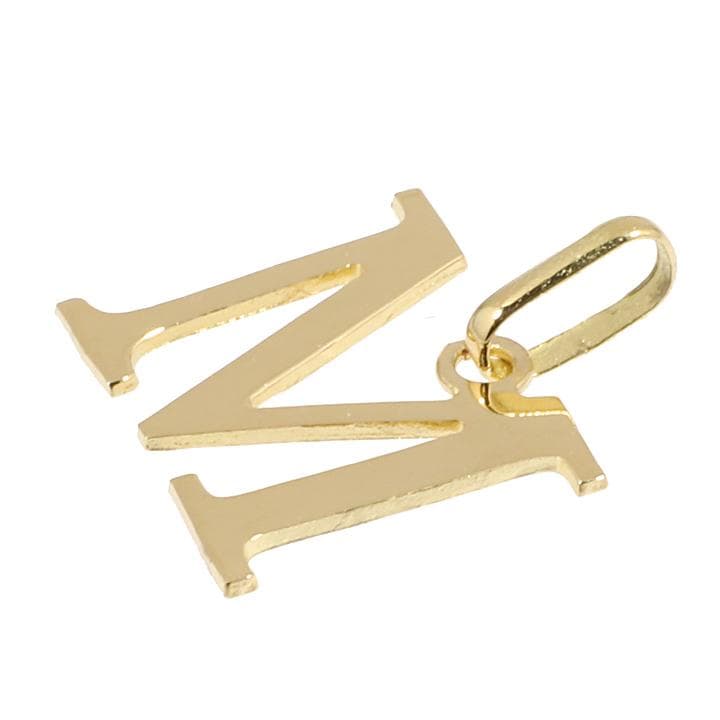 【難あり】18金 イニシャル アルファベット M トップ ヘッド チャーム 新品