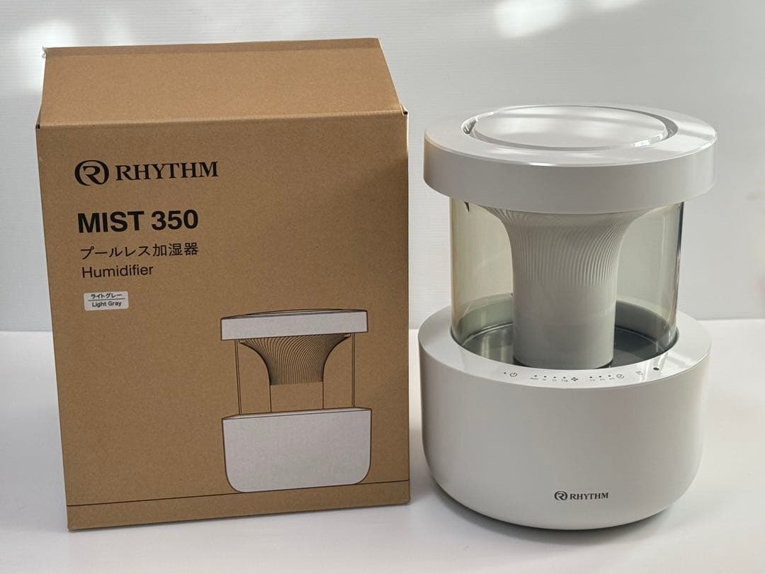 【未使用】RHYTHM MIST350 加湿器 ホワイト　リズム