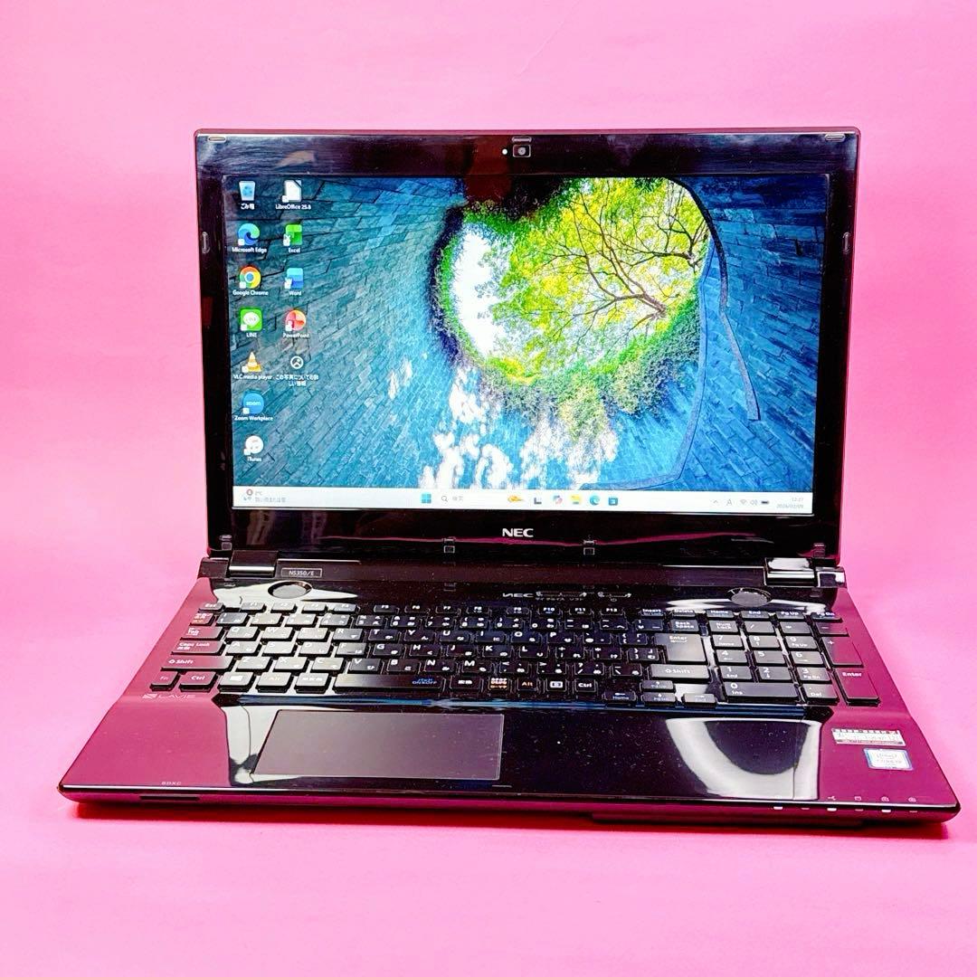 新品SSD⭐️16GB i3 win11 カメラ付ノートパソコン ワードエクセル