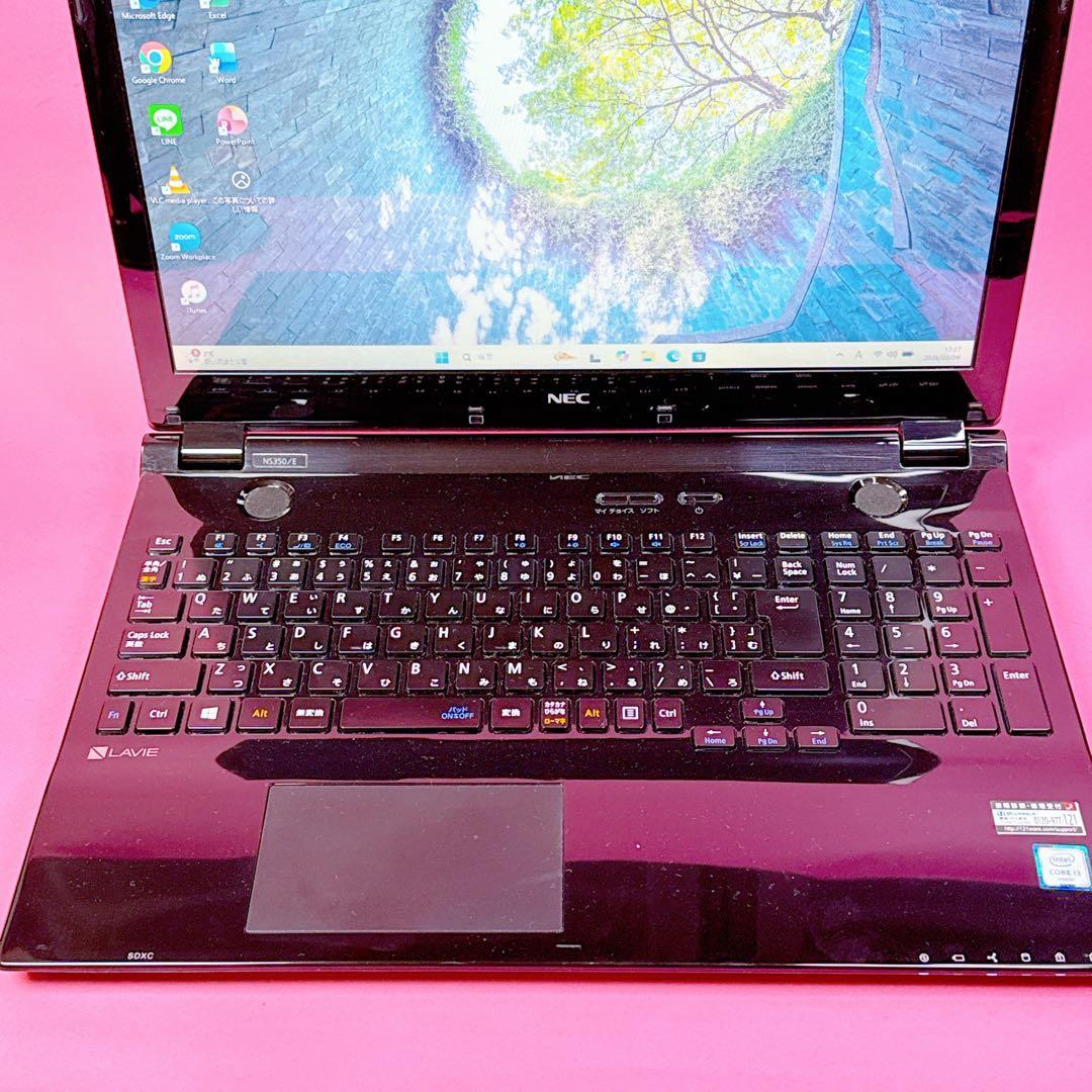 新品SSD⭐️16GB i3 win11 カメラ付ノートパソコン ワードエクセル