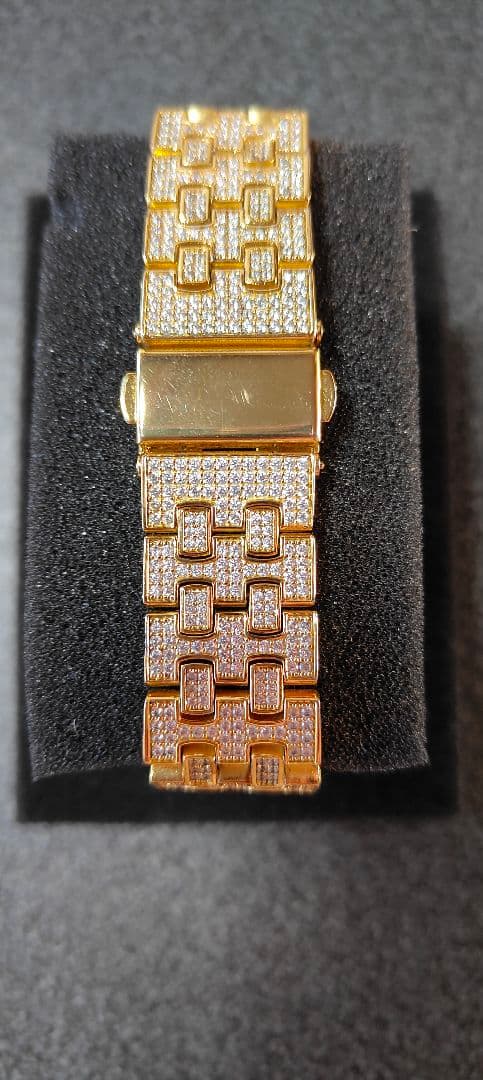 shotG-SHOCK カスタム ジルコニアGA110GB ゴールド腕時計