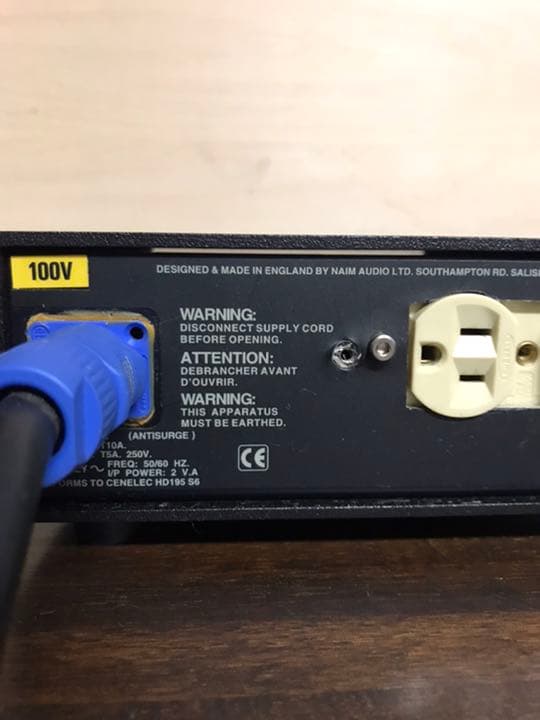 ネイムオーディオ naim audio 電源　通電確認済