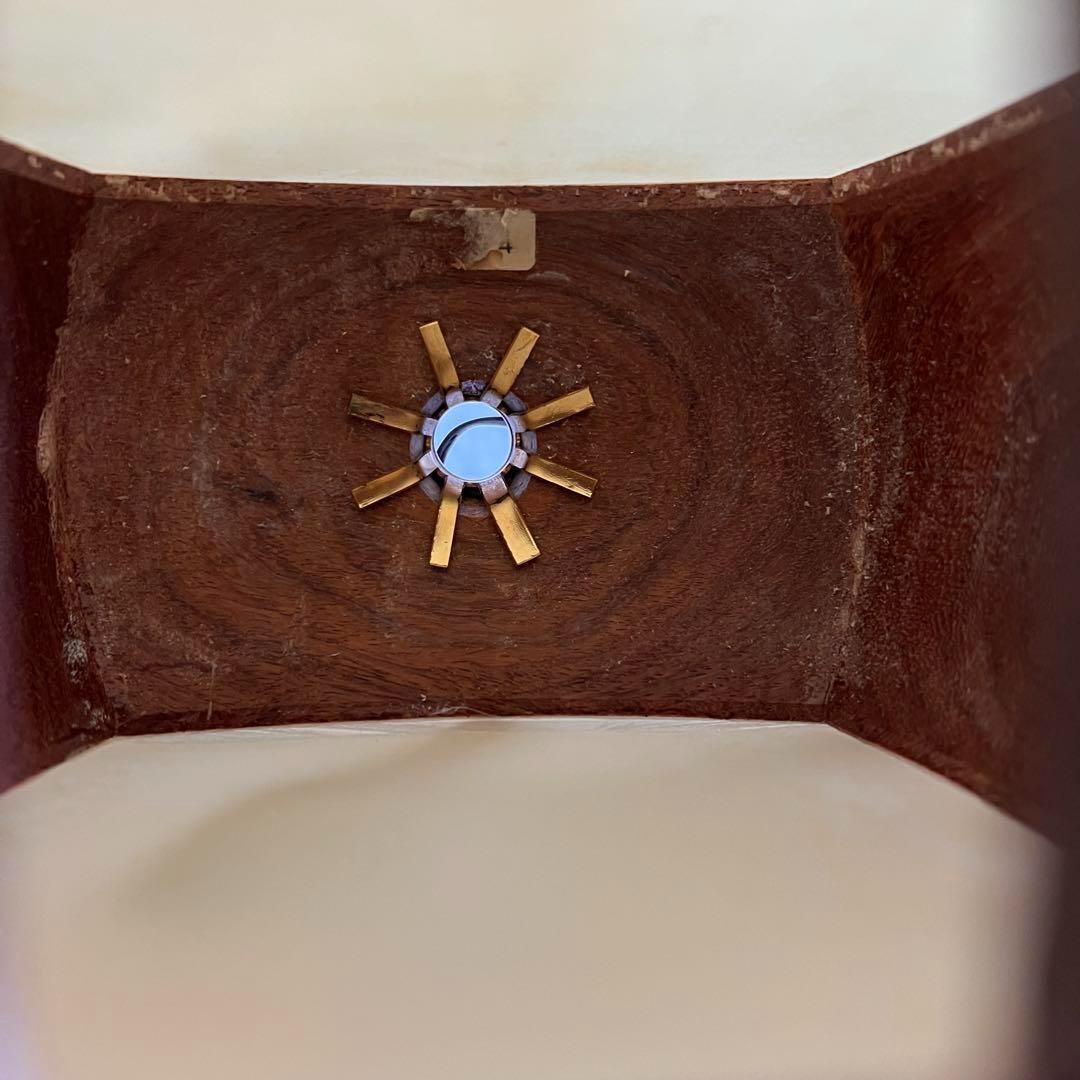 メンテナンス済み　津軽三味線　紅木　糸巻　ニ本溝　正寸　津軽塗胴掛け　べっ甲バチ