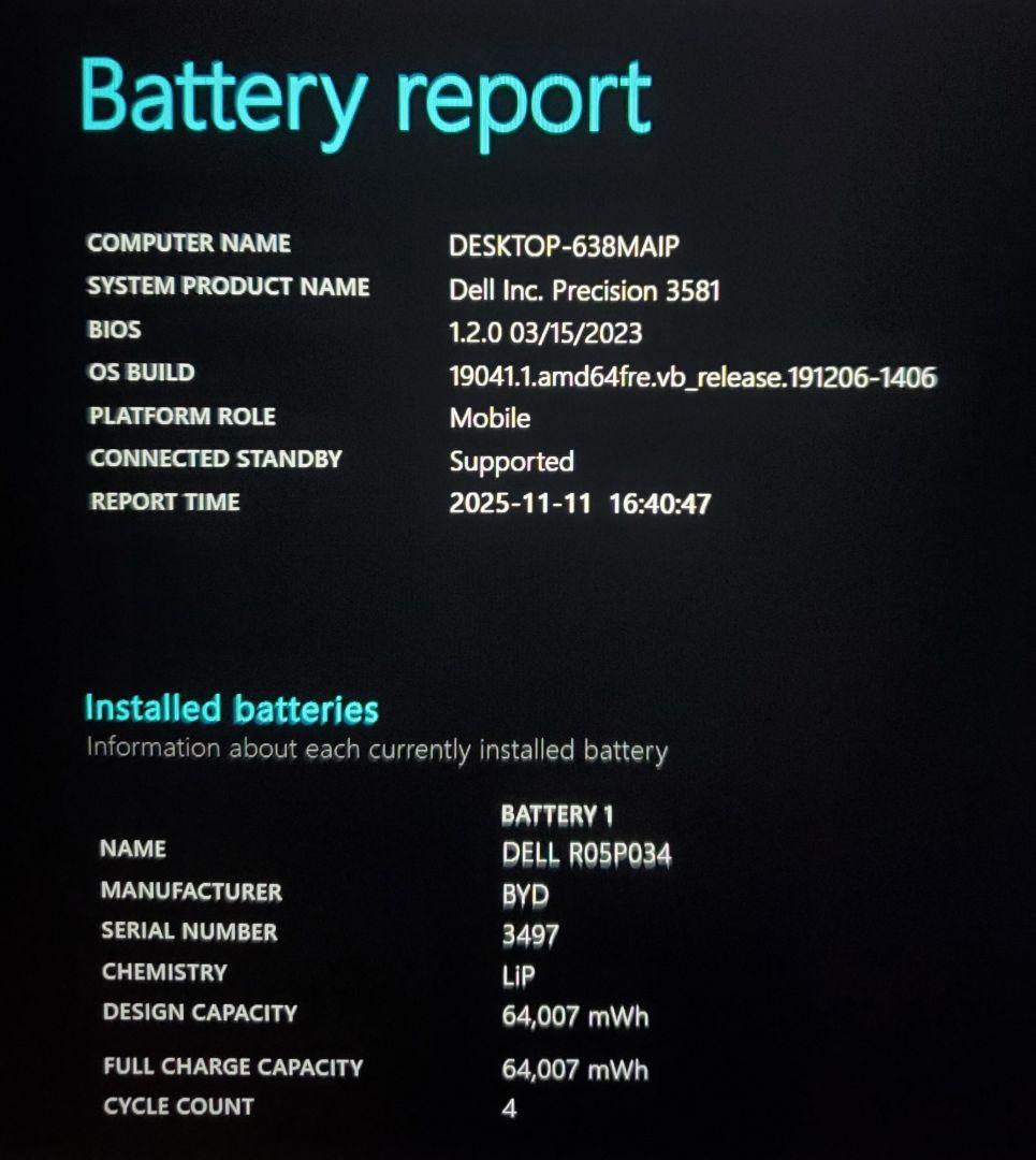 Windowsノート本体 Precision3581 Corei5-13600H 32GB A500