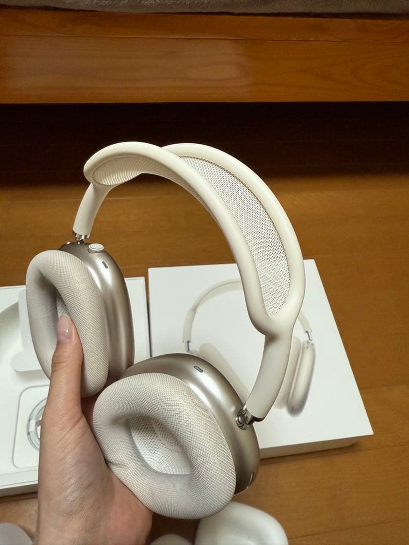 AirPodsMax スターライト　Type-C