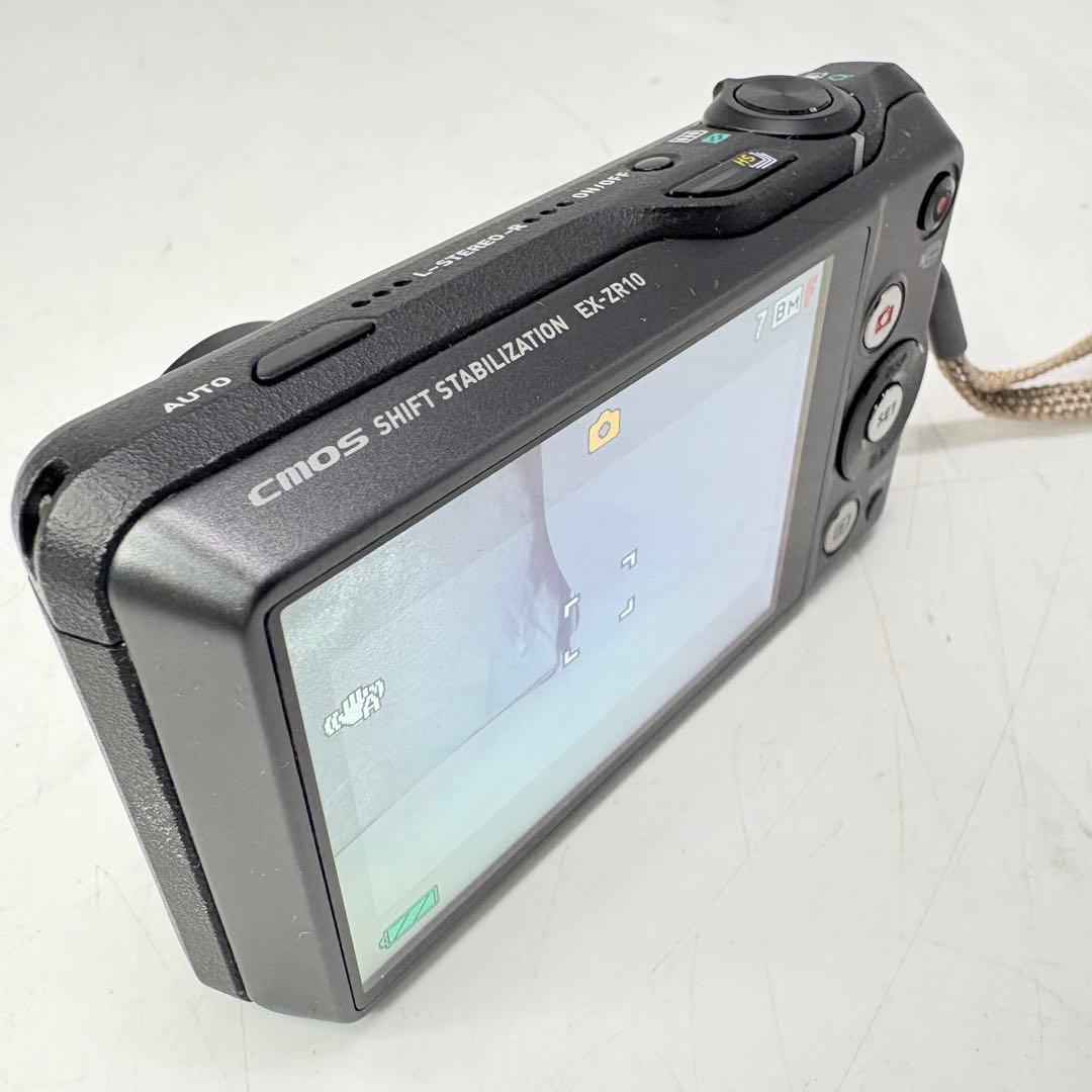 【美品・付属品完備】 CASIO カシオ EXILIM EX-ZR10 ブラック