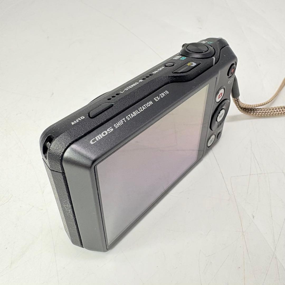 【美品・付属品完備】 CASIO カシオ EXILIM EX-ZR10 ブラック