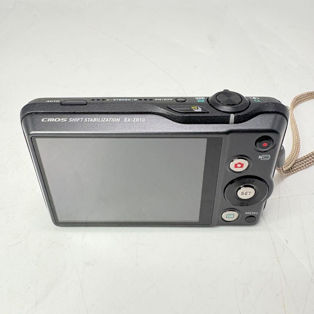 【美品・付属品完備】 CASIO カシオ EXILIM EX-ZR10 ブラック