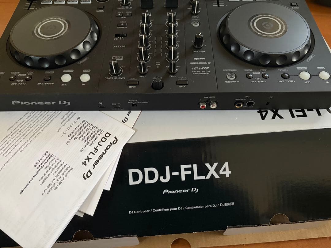 REN 大地 Pioneer DDJ-FLX4 ダストカバー、説明書