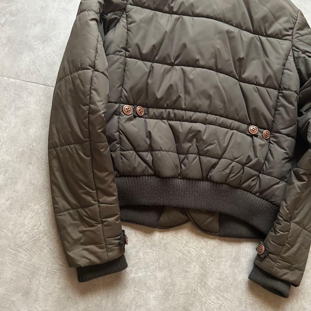 ジャケット・アウター archive grunge diesel nylon jacket khaki