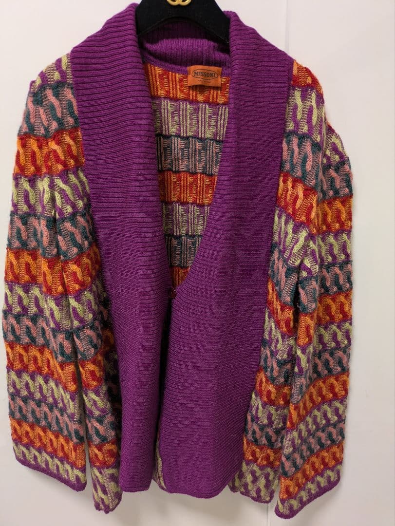 MISSONI ミッソーニ　　カーディガン　ミッソーニセーター　Lサイズ