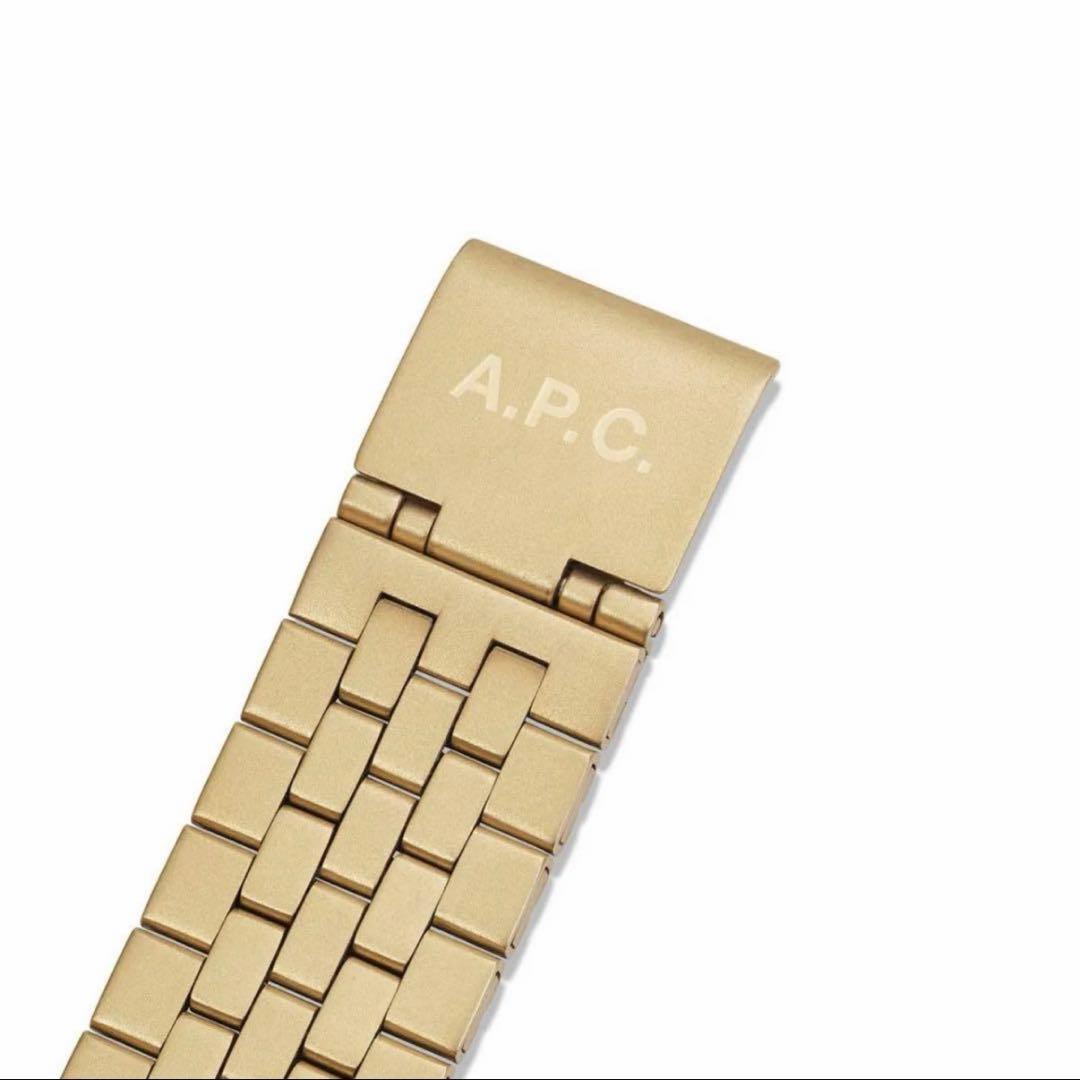CASIO A.P.C. デジタル腕時計 ゴールド
