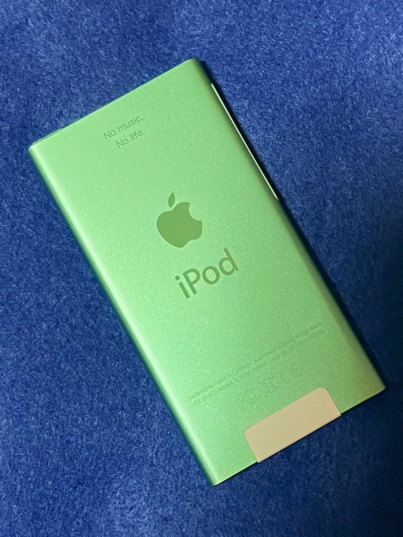 新品バッテリー Apple iPod nano 第7世代 グリーン そこそこ綺麗