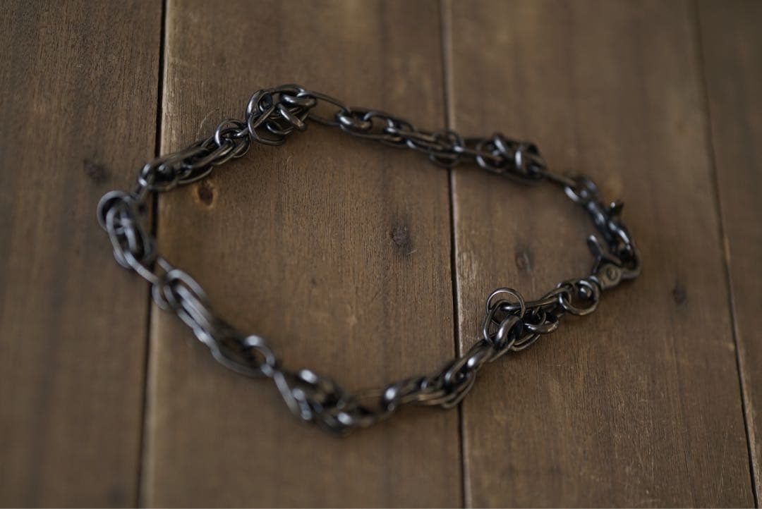 22aw コムデギャルソン 青山限定 ブラック ネックレス ウォレットチェーン