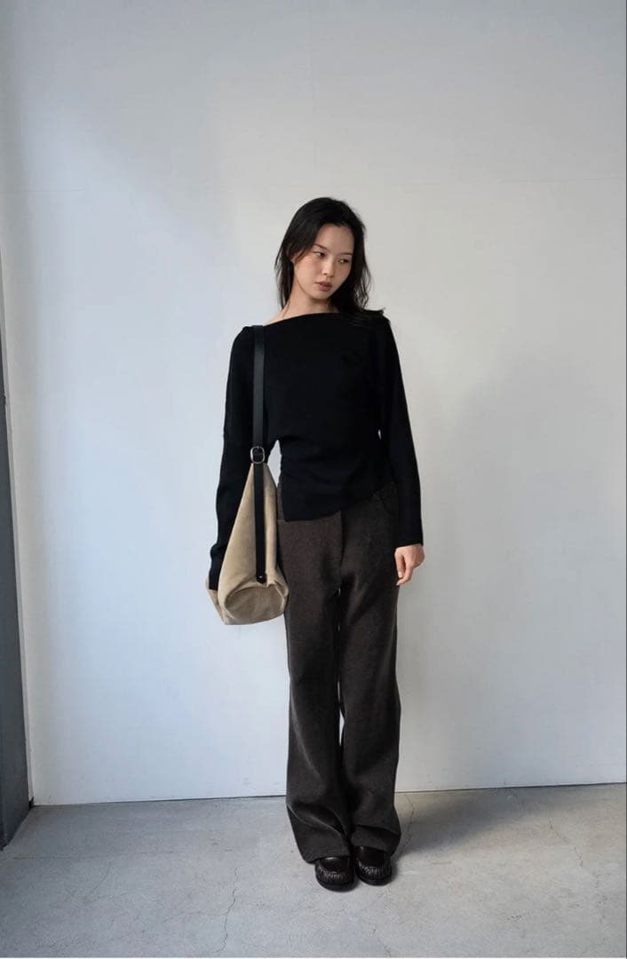 パンツ OHOTORO velvet pants / s