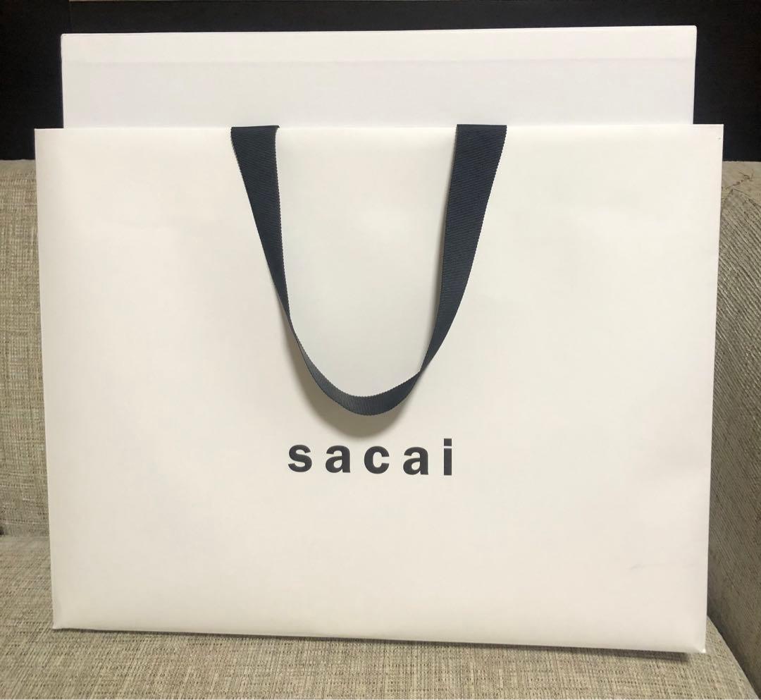 新品 sacai Sサイズ レシート有 ラバーブーツ 三越購入 レインブーツ
