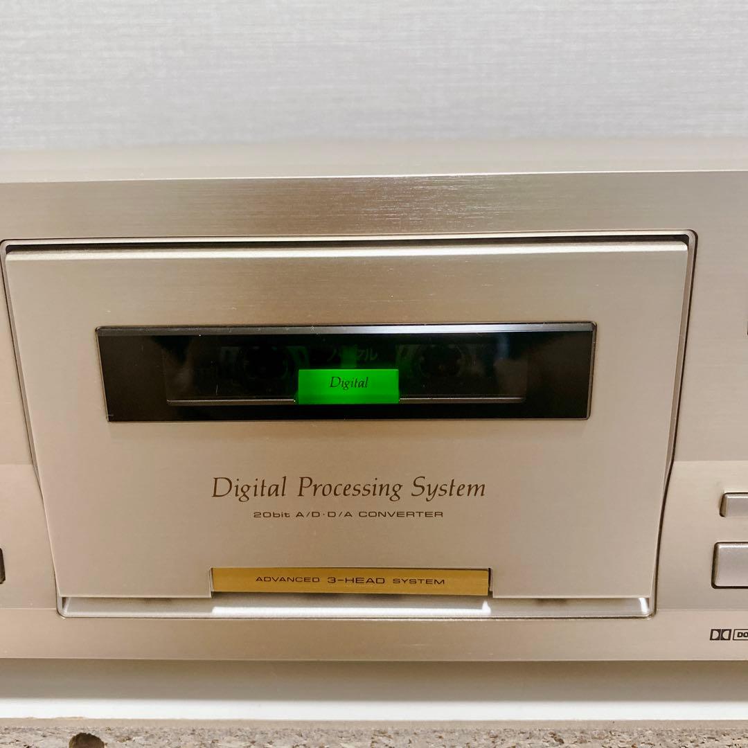 希少 極美品 Pioneer T-D7 高級 カセットデッキ 元箱 リモコン付