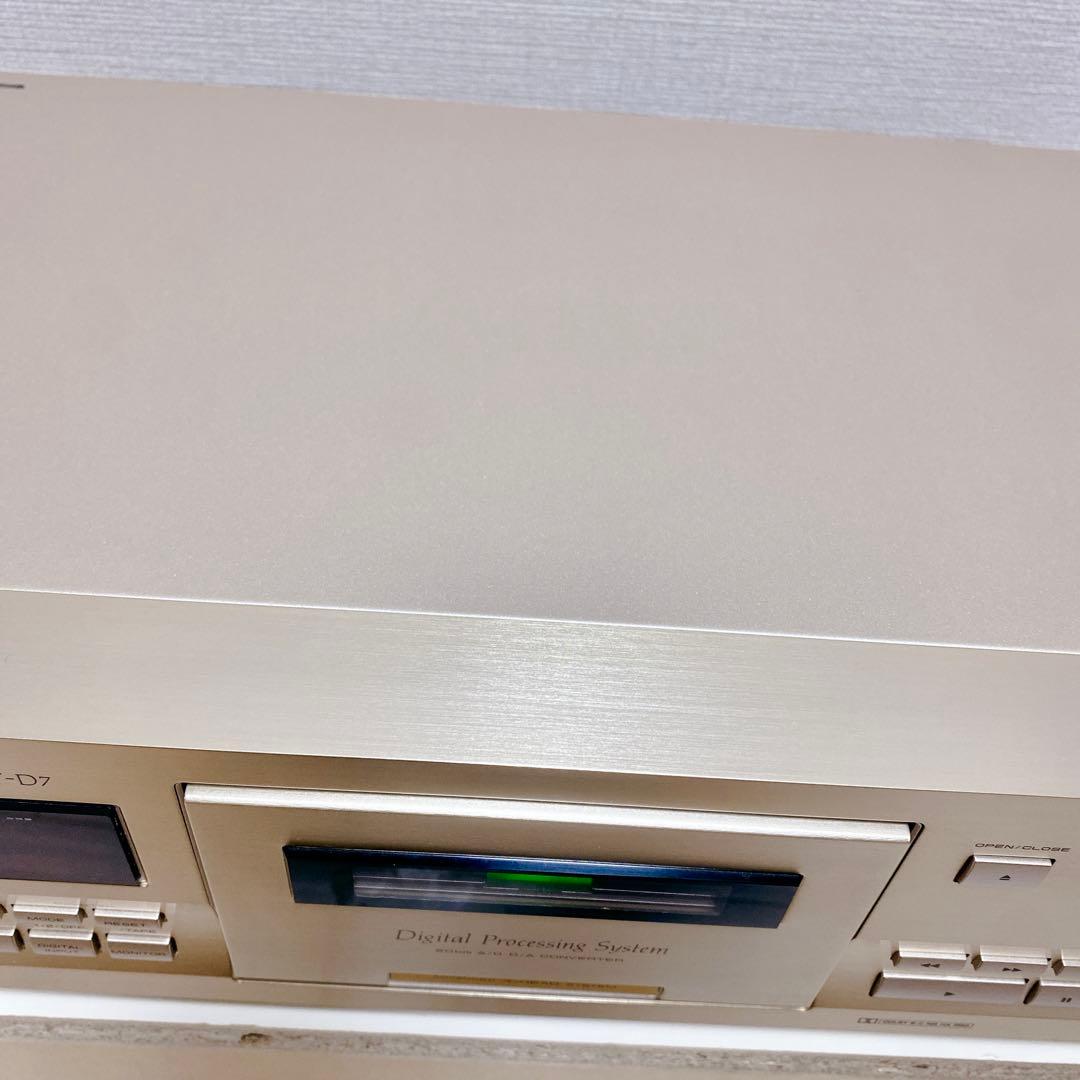 希少 極美品 Pioneer T-D7 高級 カセットデッキ 元箱 リモコン付