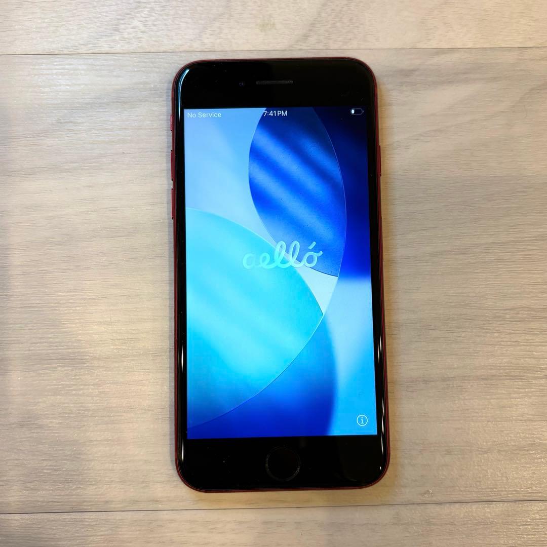 【美品】iPhone SE 第３世代　本体　レッド