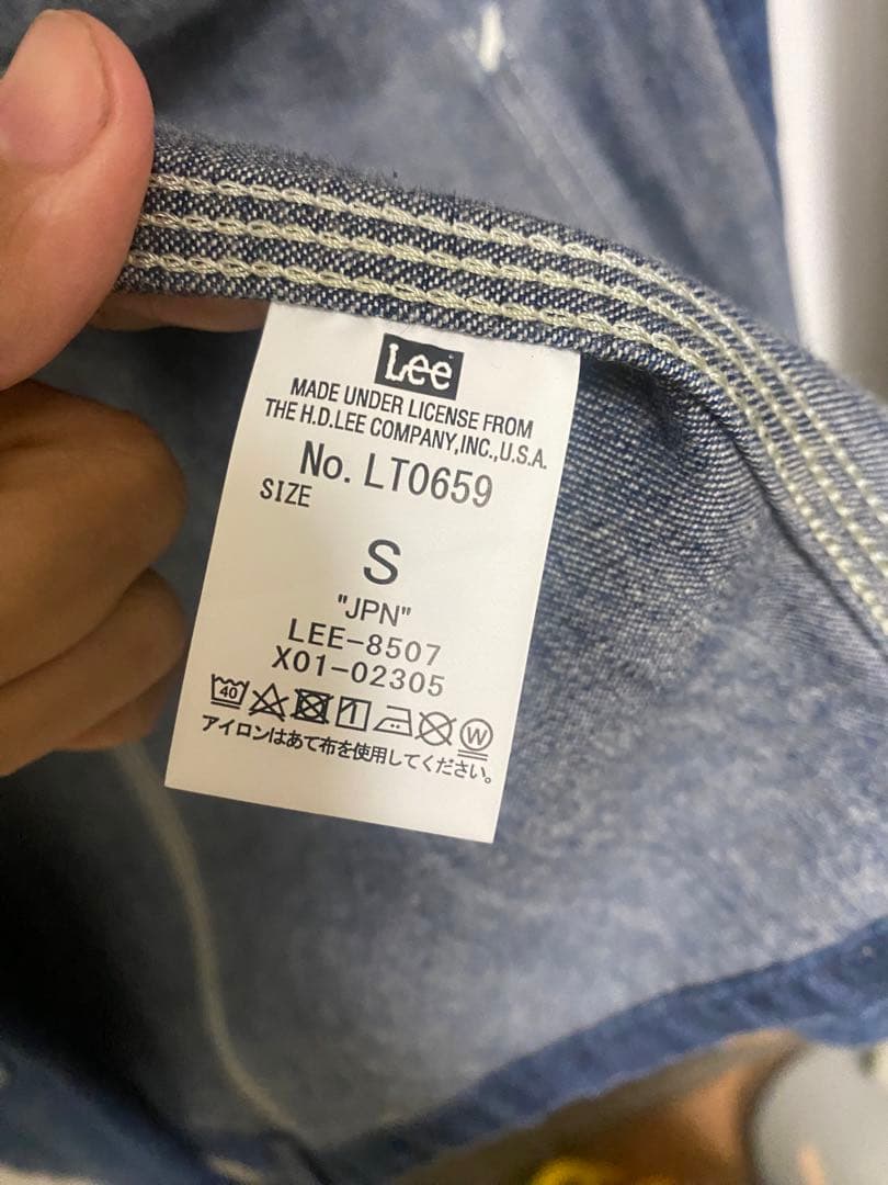 Lee/リー ロコジャケット　ブルーSサイズ【未使用に近い】