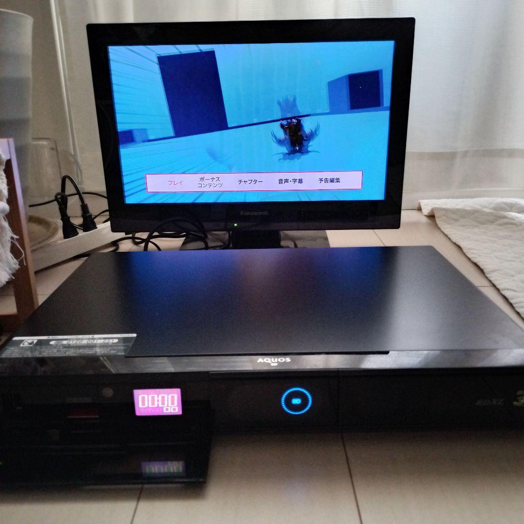 SHARP ブルーレイレコーダー BD-HDS63 リモコン付き