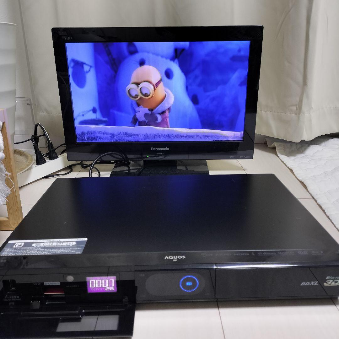 SHARP ブルーレイレコーダー BD-HDS63 リモコン付き