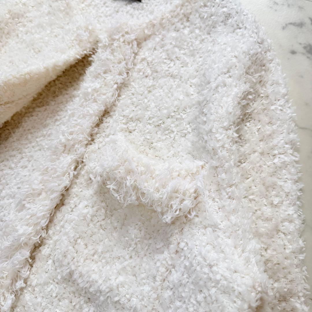 定価3.3万♡ ユナイテッドアローズ ツイードジャケット 白