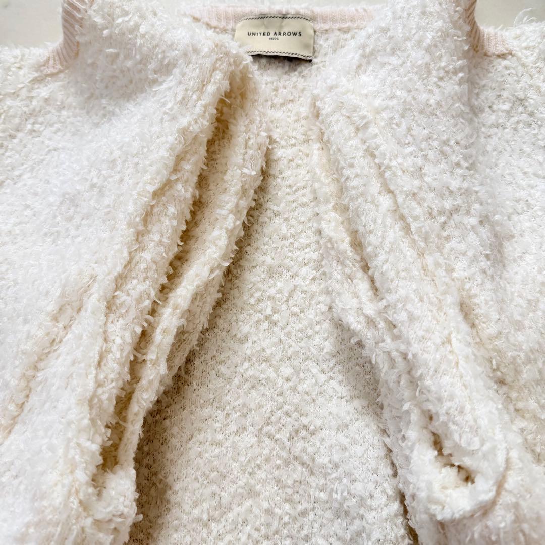 定価3.3万♡ ユナイテッドアローズ ツイードジャケット 白