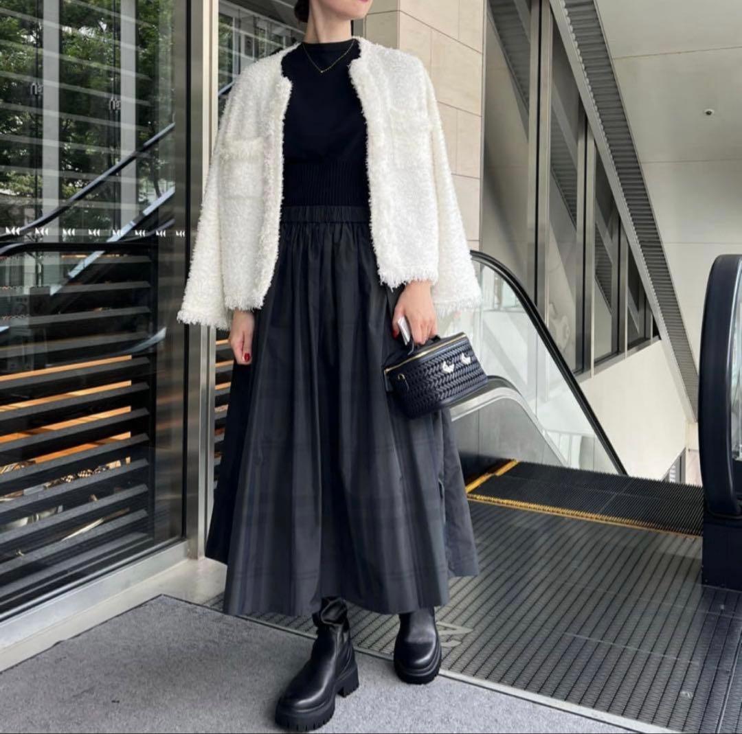 定価3.3万♡ ユナイテッドアローズ ツイードジャケット 白